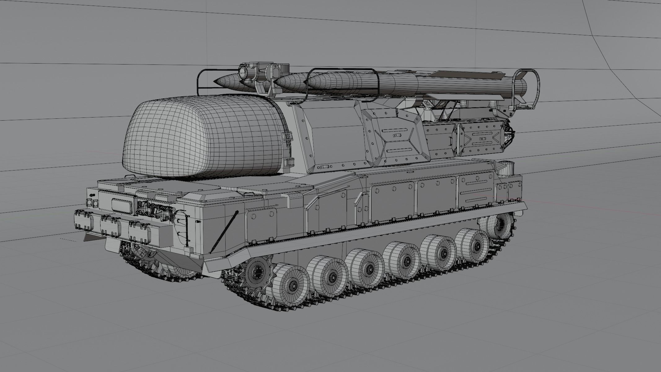 BUK-M1 9K37 SA-11 Gadfly 3D model_7