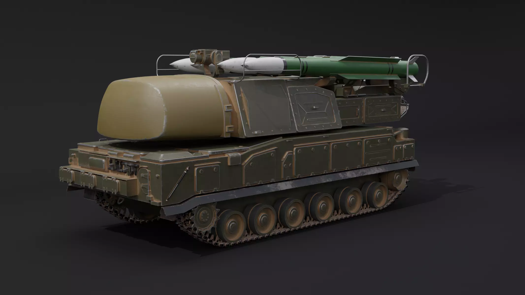BUK-M1 9K37 SA-11 Gadfly 3D model_0