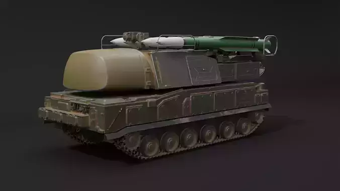 BUK-M1 9K37 SA-11 Gadfly 3D model