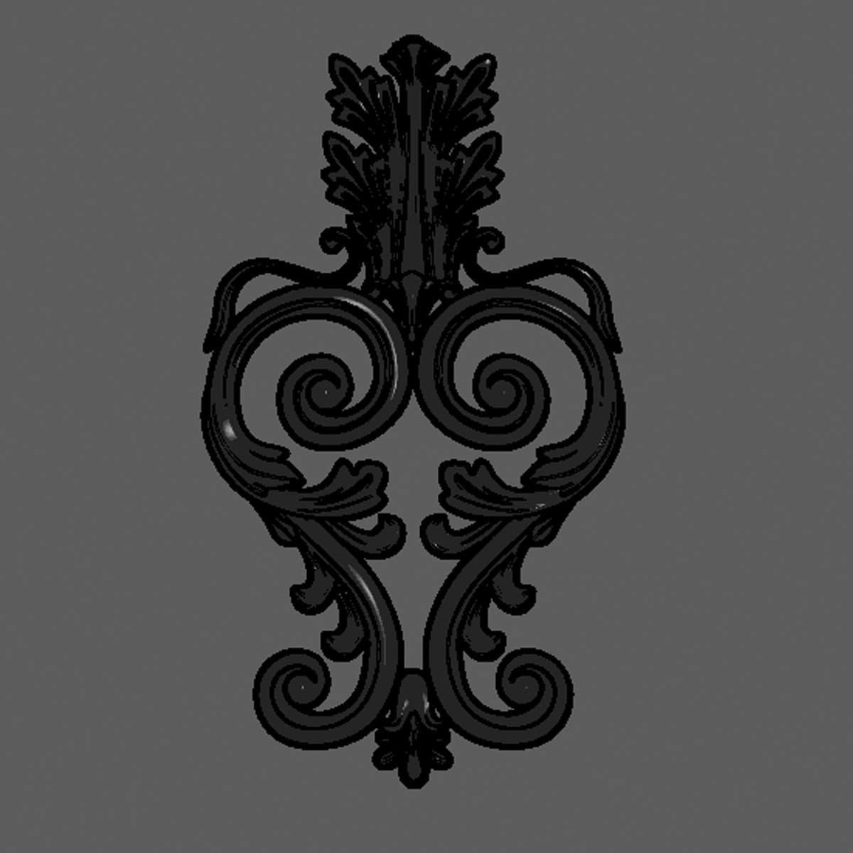 Trim Ornament 78 3D model_4
