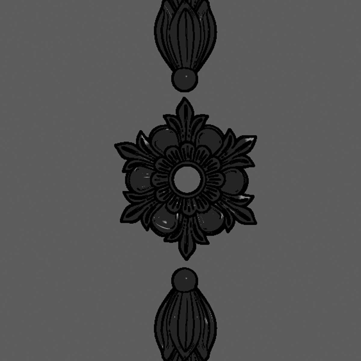 Trim Ornament 78 3D model_6