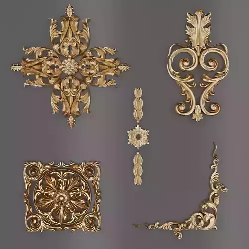 Trim Ornament 78 3D model