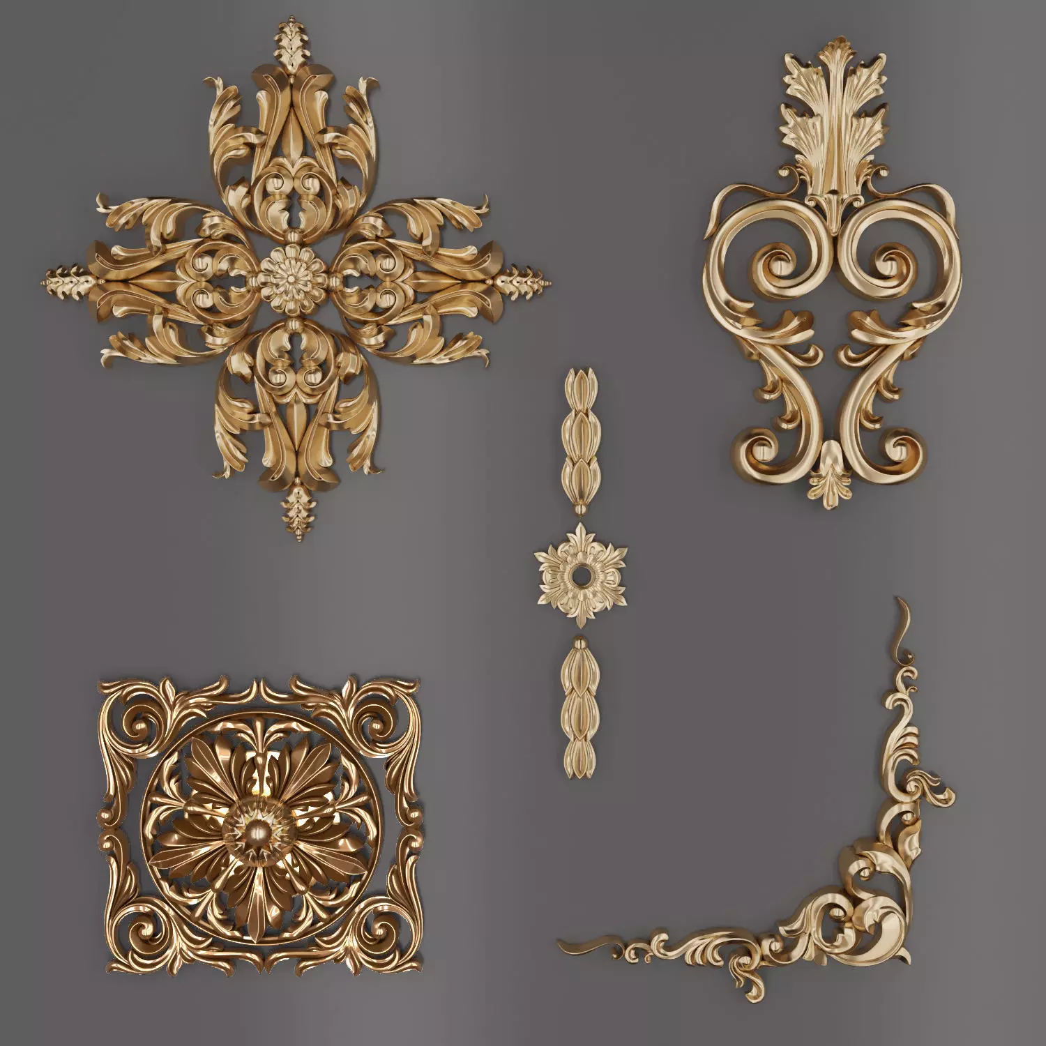 Trim Ornament 78 3D model_0