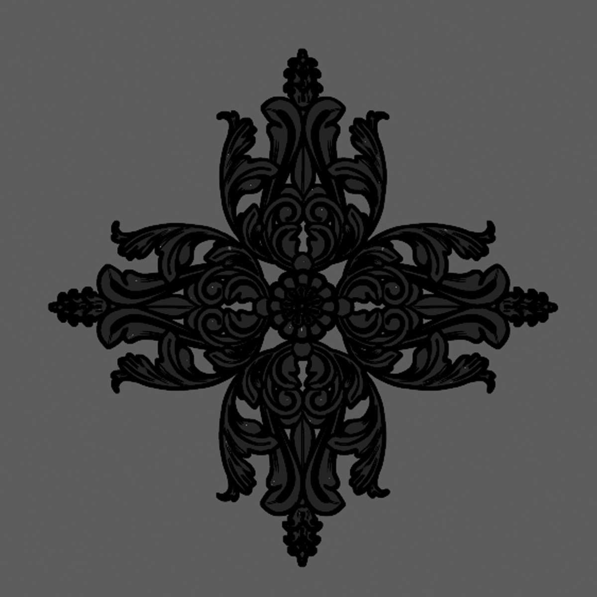 Trim Ornament 78 3D model_5