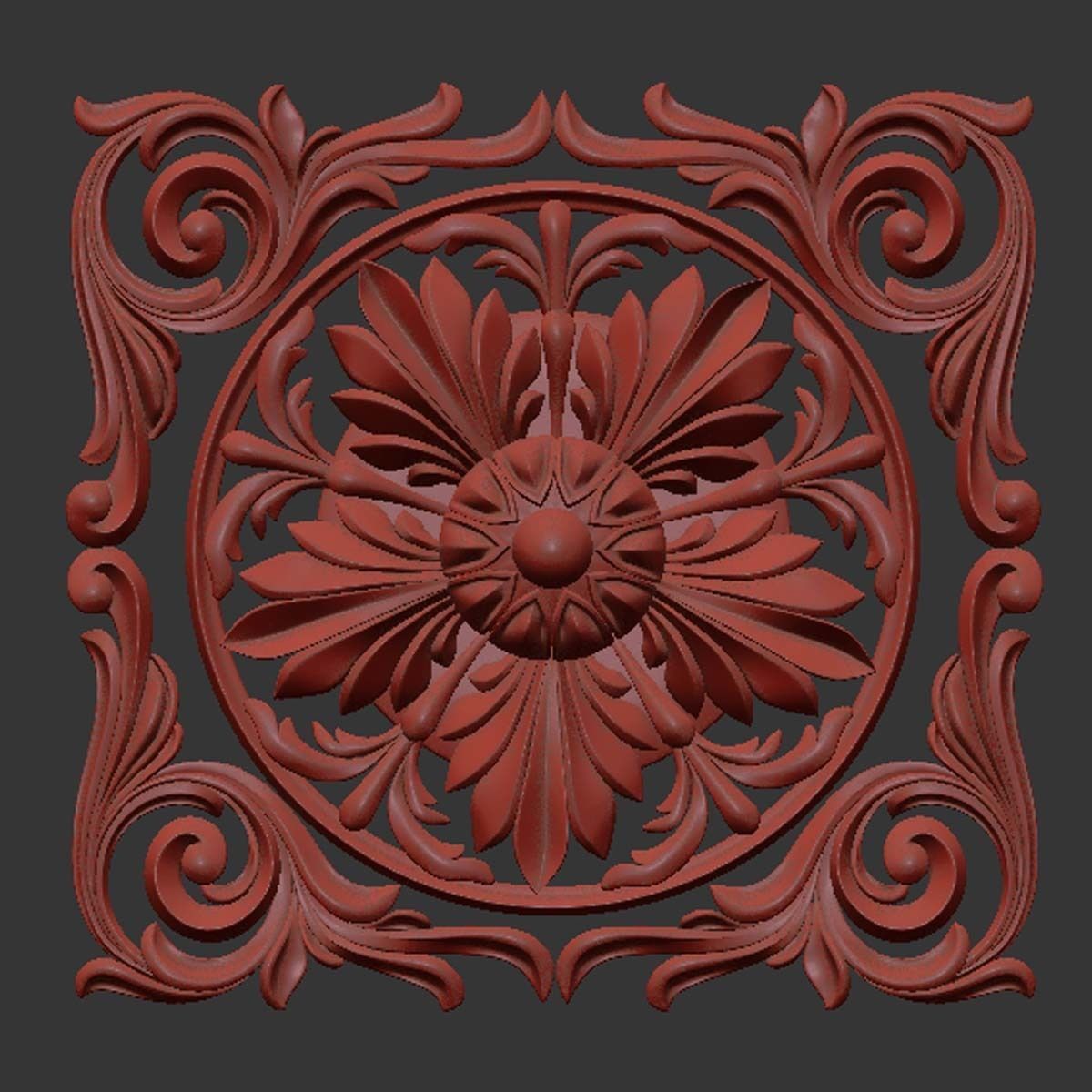 Trim Ornament 78 3D model_9