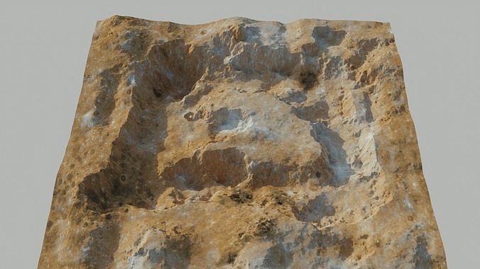Planet Surface 3D model 3D model