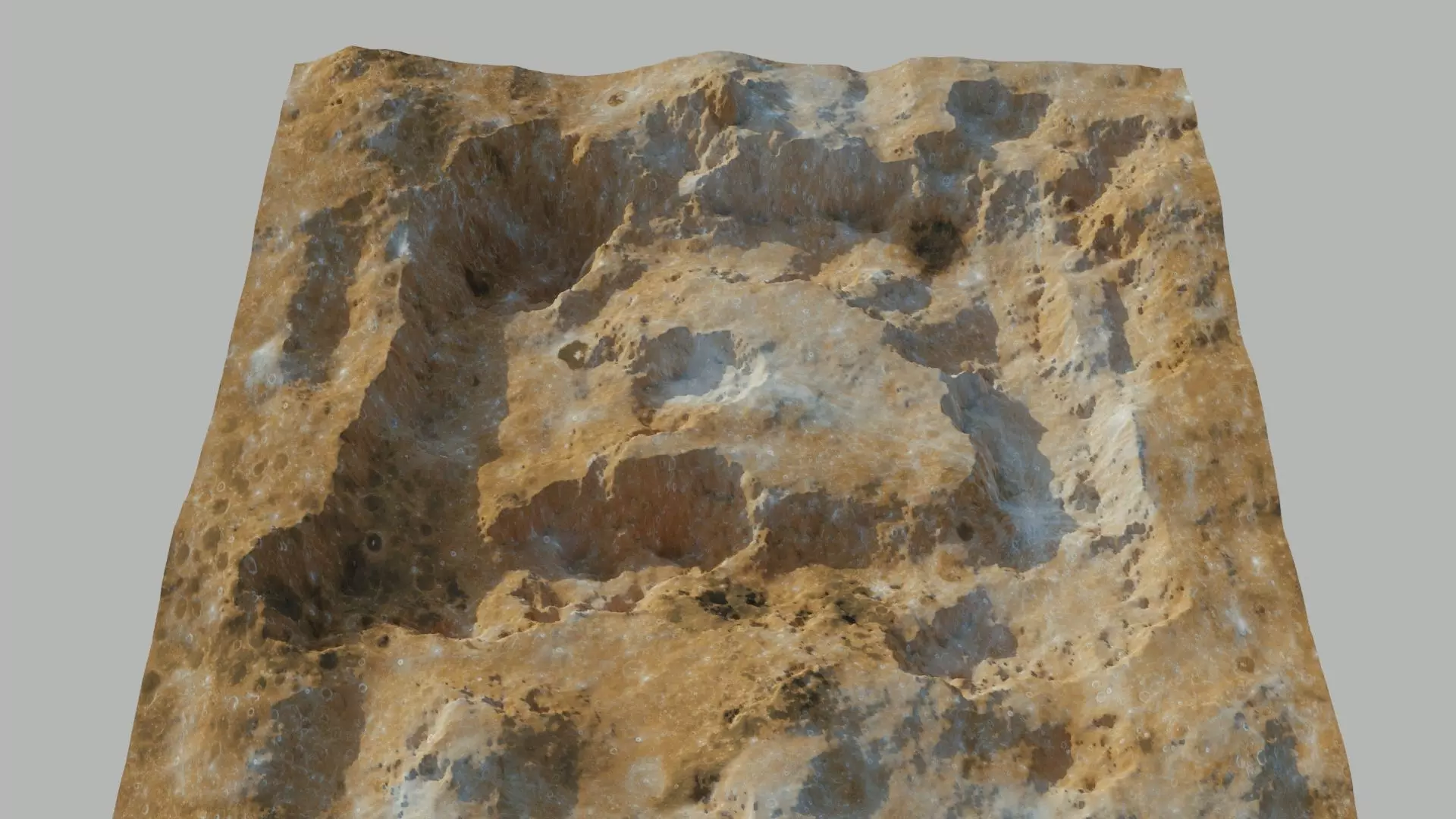 Planet Surface 3D model 3D model_0