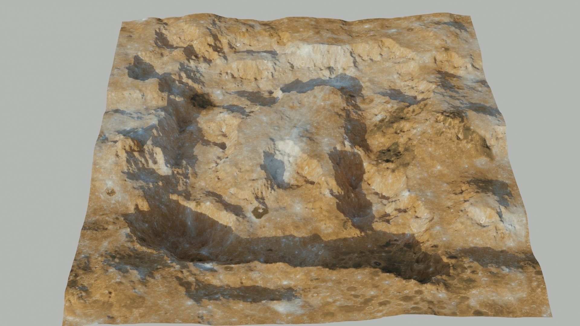 Planet Surface 3D model 3D model_5