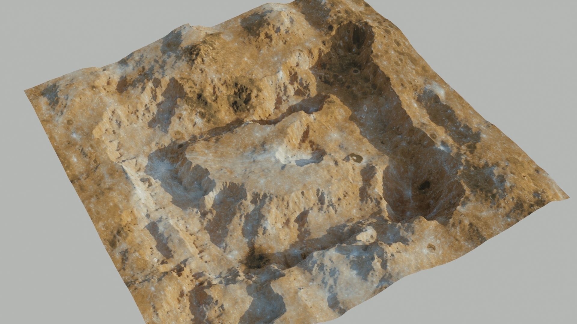 Planet Surface 3D model 3D model_9