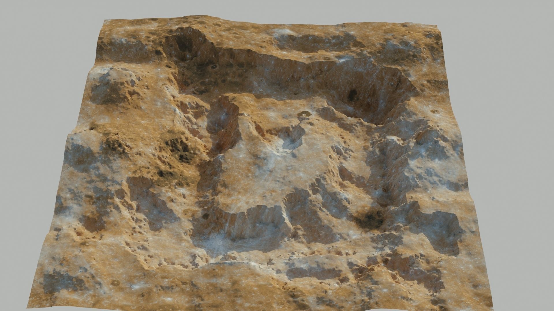 Planet Surface 3D model 3D model_17