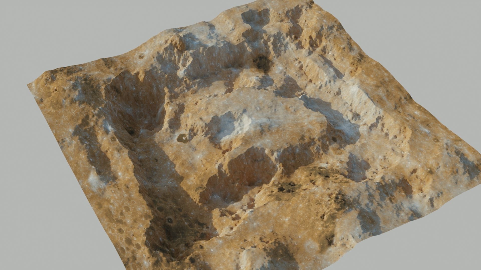 Planet Surface 3D model 3D model_2