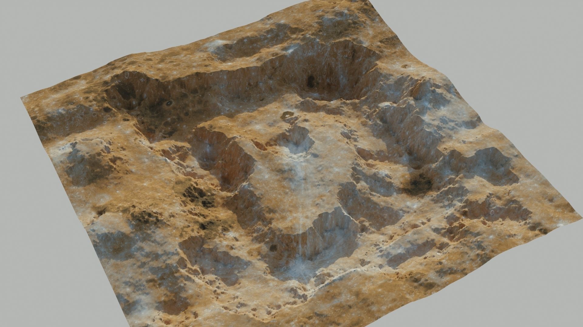 Planet Surface 3D model 3D model_14