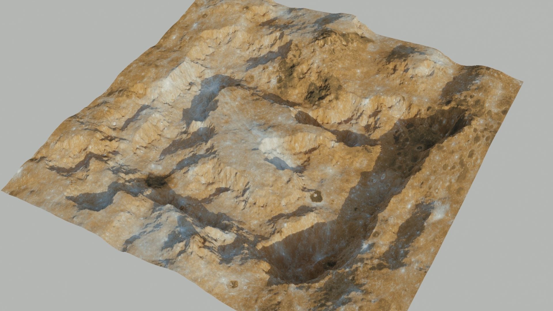 Planet Surface 3D model 3D model_7