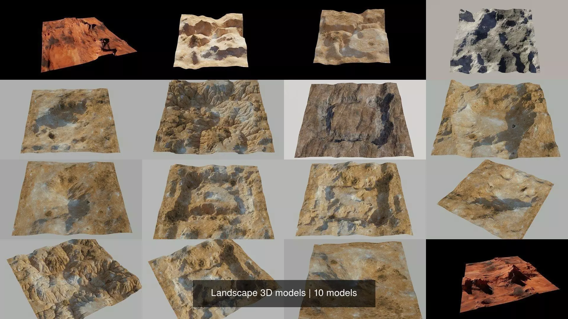 Landscape 3D models 3D Model Collection_0