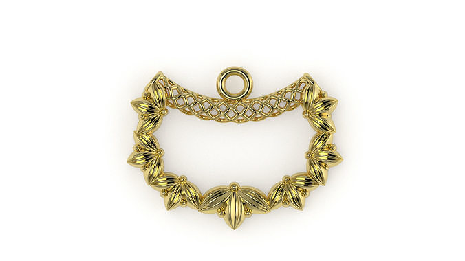 Leaf Necklace With Fusion 3D print model