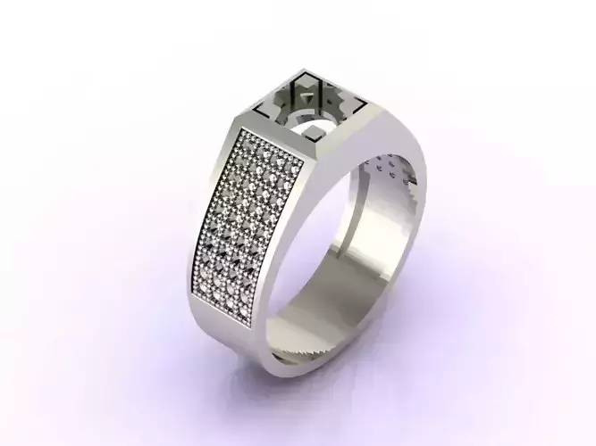 Gents Ring  - STL READY FILES 