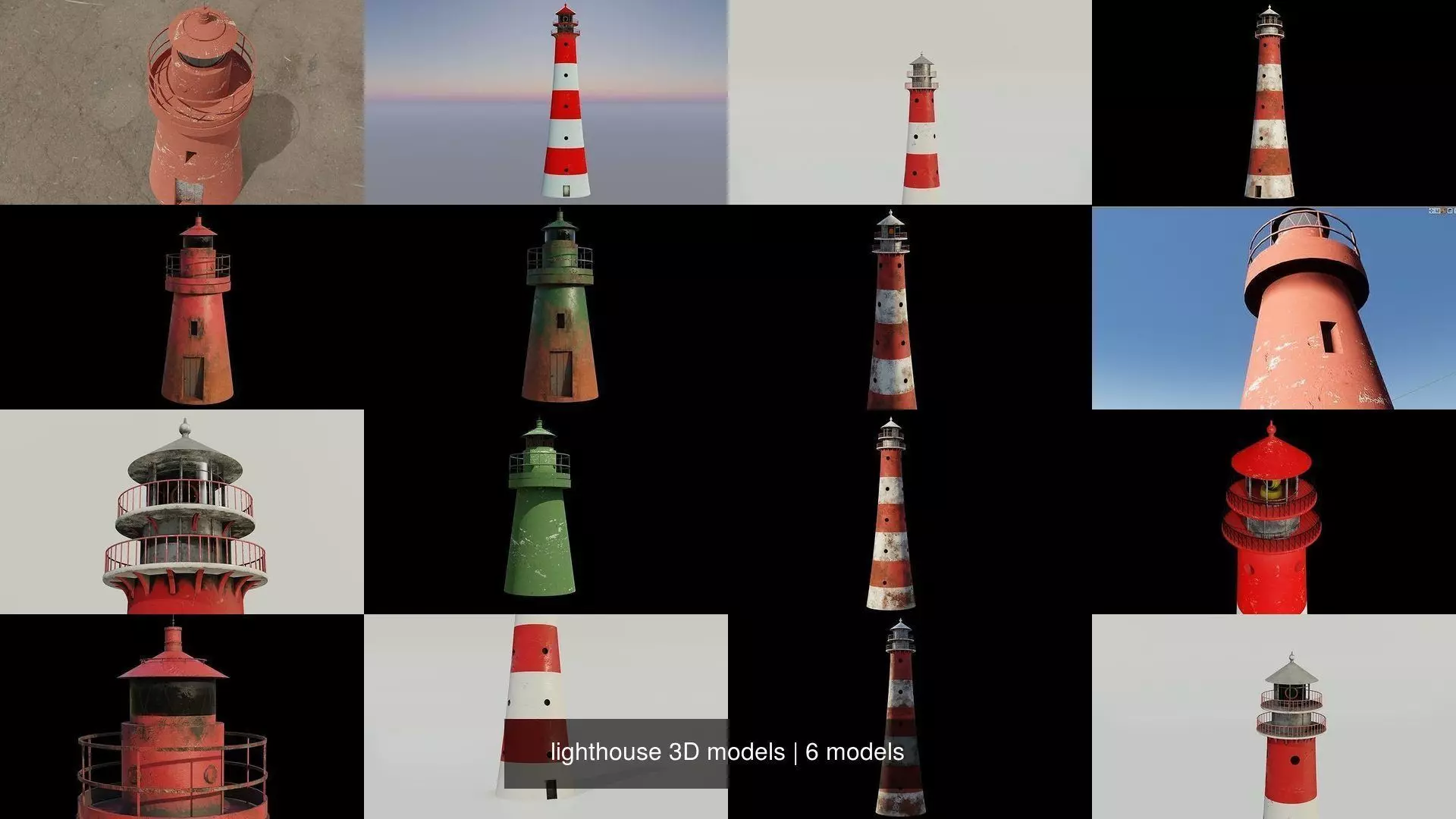 lighthouse 3D models 3D Model Collection_0