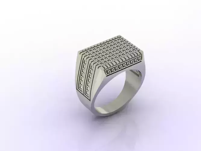 Gents Ring  - STL READY FILES 