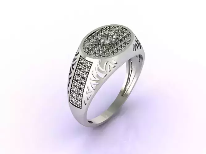 Gents Ring  - STL READY FILES 