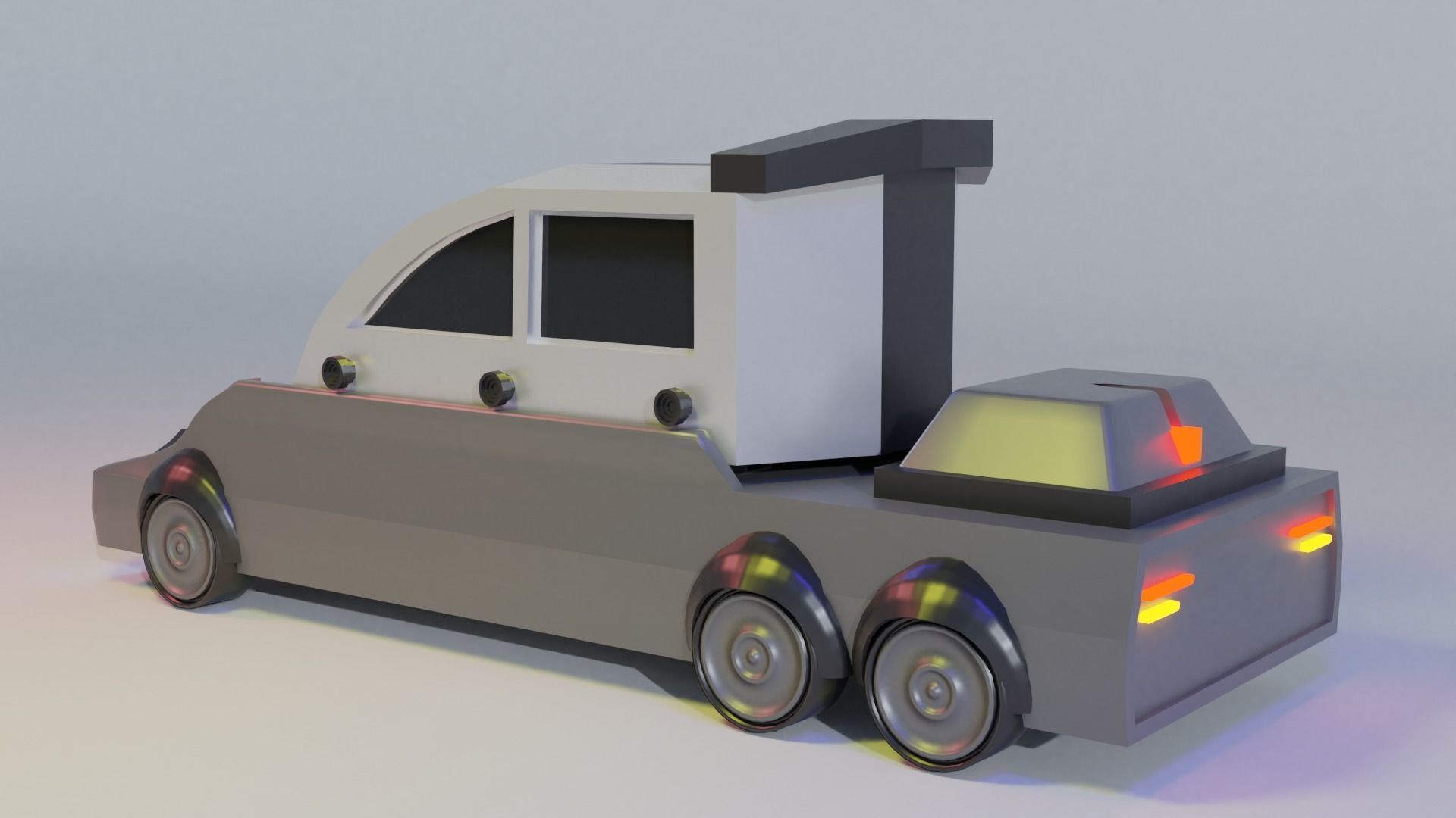 Futuristic Electric Car 3D Model For 3D Printing Animation Film 3D print model_2
