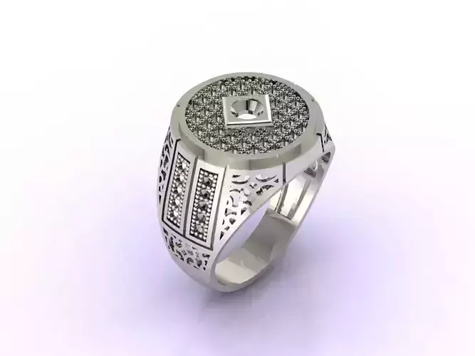 Gents Ring  - STL READY FILES 