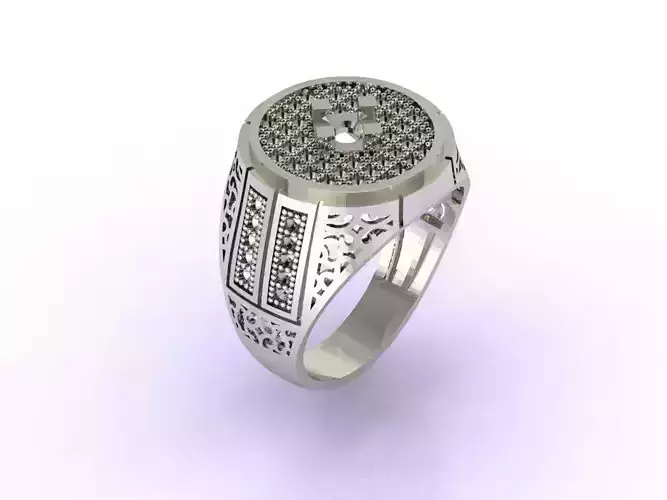 Gents Ring  - STL READY FILES 