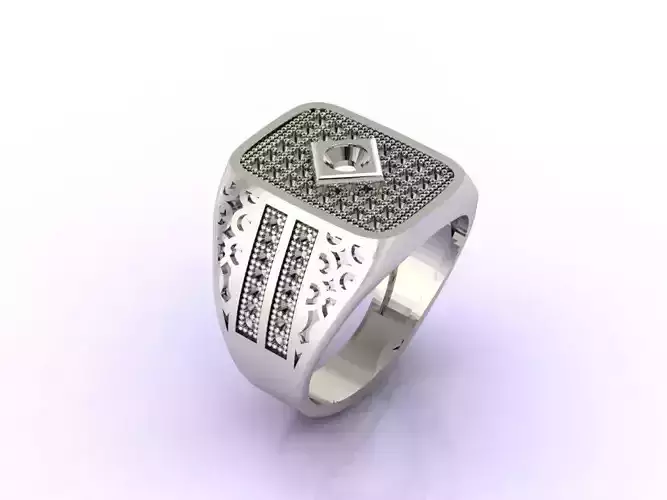 Gents Ring  - STL READY FILES 