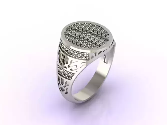 Gents Ring  - STL READY FILES 