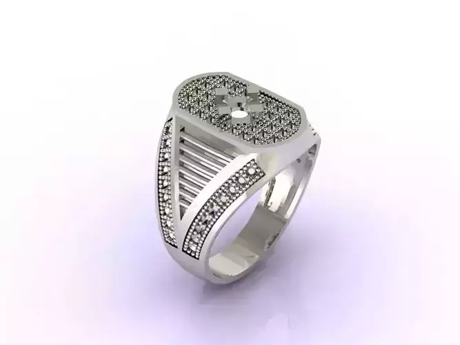 Gents Ring  - STL READY FILES 