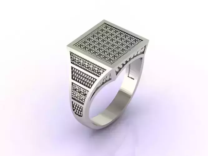 Gents Ring  - STL READY FILES 