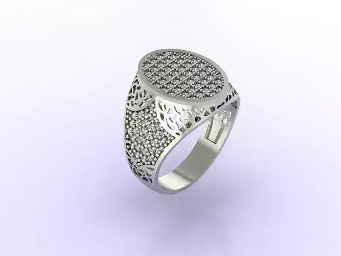 Gents Ring  - STL READY FILES 