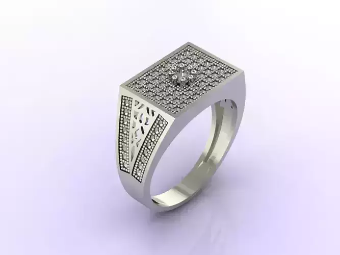 Gents Ring  - STL READY FILES 