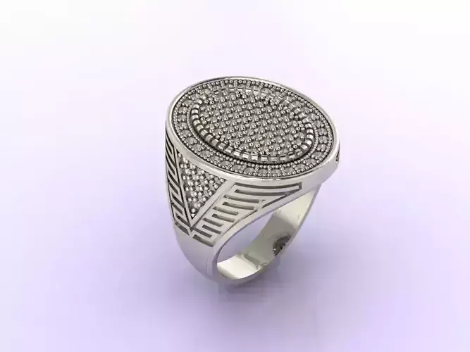 Gents Ring  - STL READY FILES 