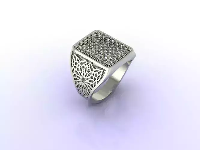 Gents Ring  - STL READY FILES 