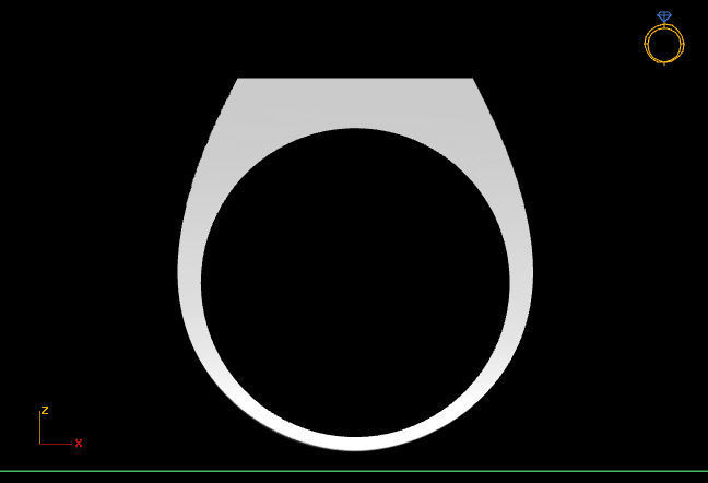 Gents Ring - STL READY FILES 3D print model_3