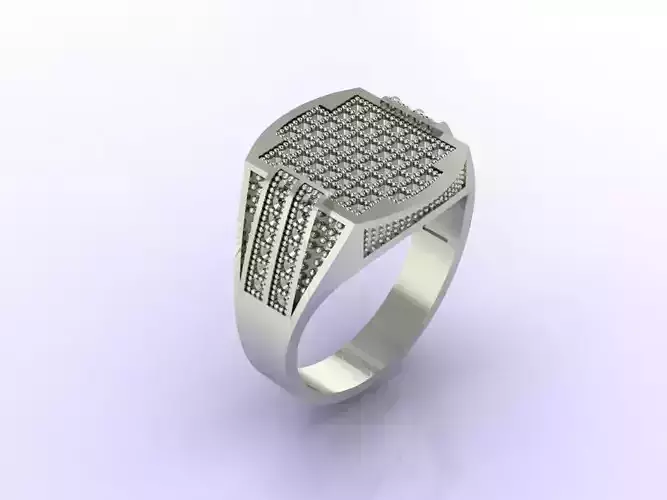 Gents Ring  - STL READY FILES 