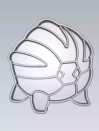 Pokemon Shelgon Cookie Cutter Stamp Cake Decorating