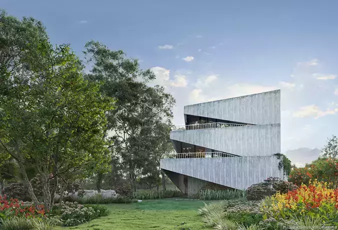 Maxtree Plant Models Vol 33 - Mesh