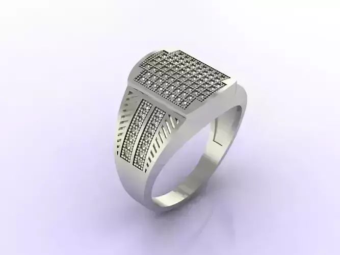 Gents Ring  - STL READY FILES 