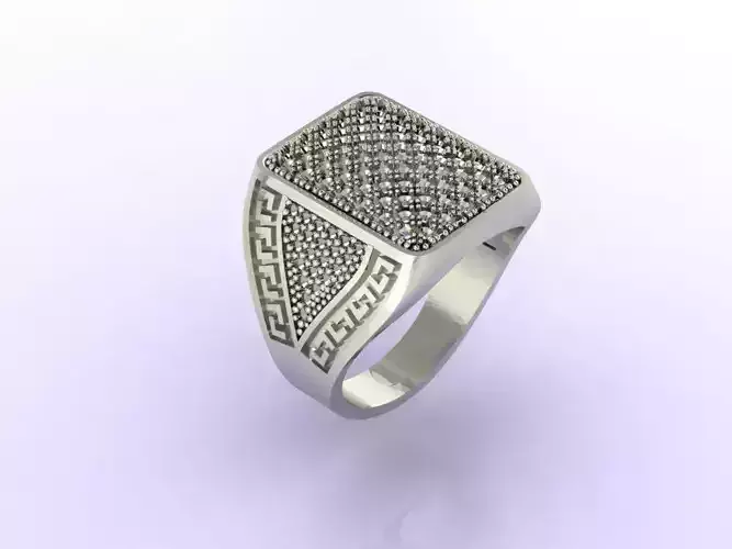 Gents Ring  - STL READY FILES 