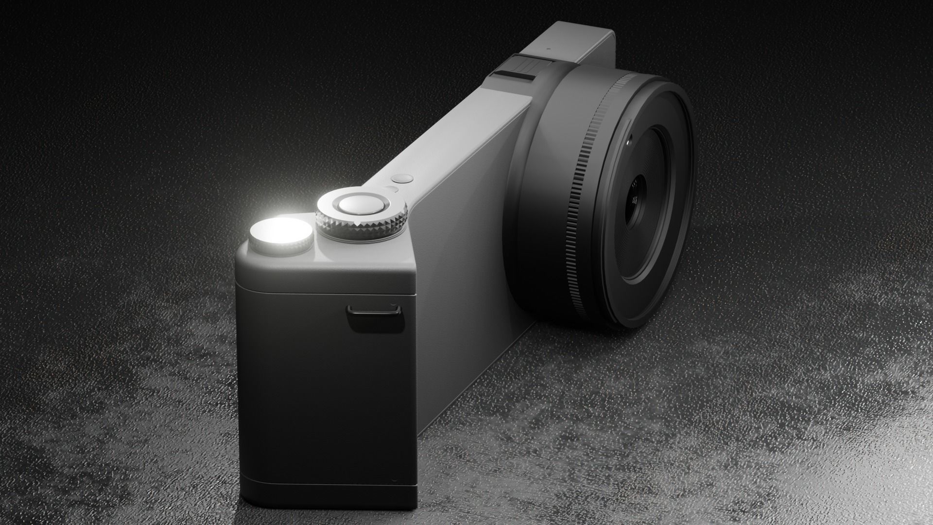 Camera compact 3D model_9