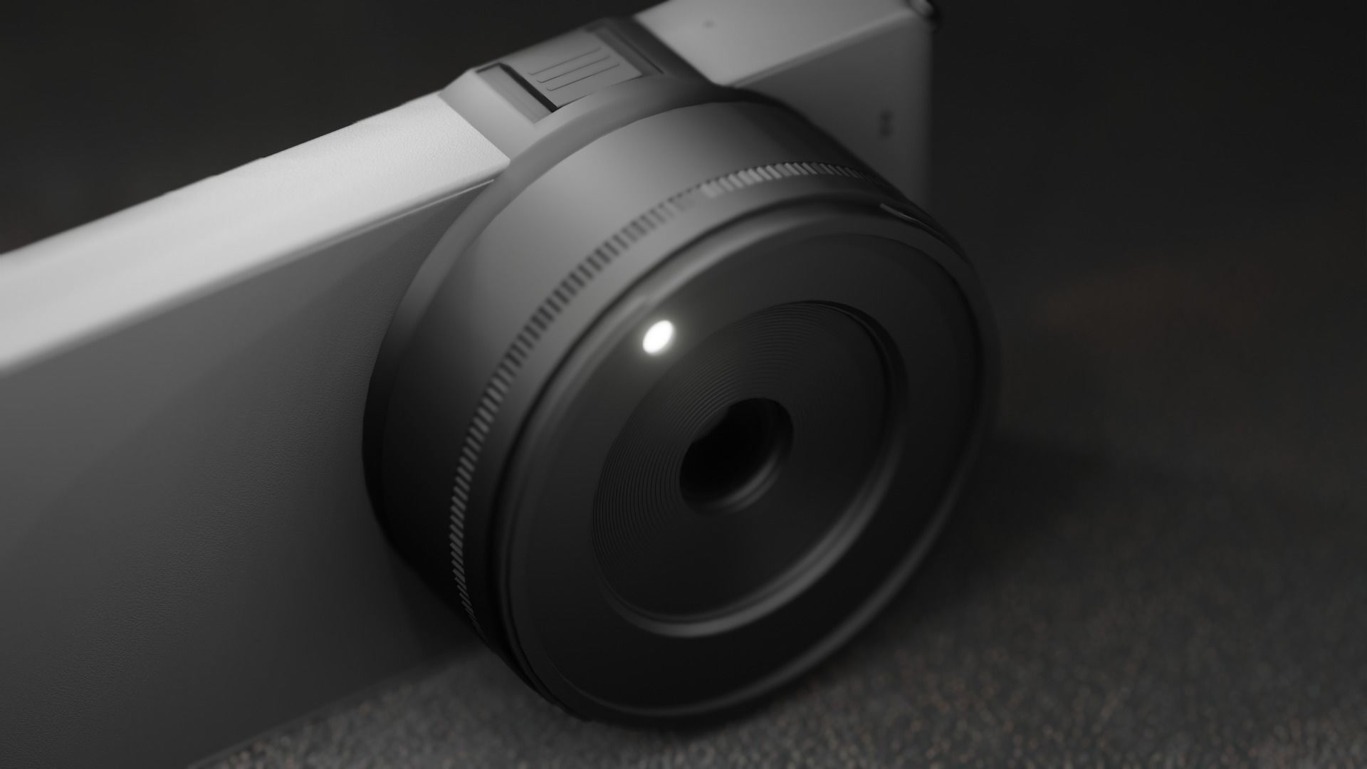 Camera compact 3D model_3