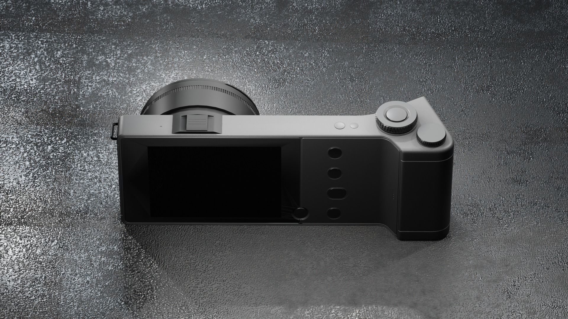 Camera compact 3D model_2