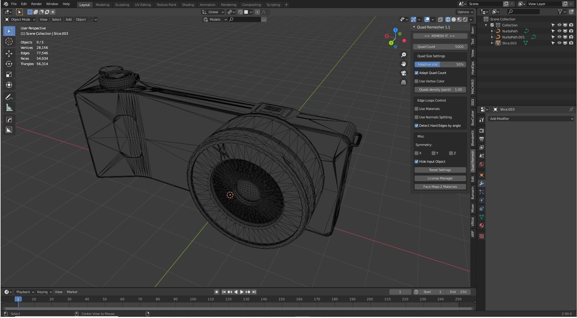 Camera compact 3D model_11
