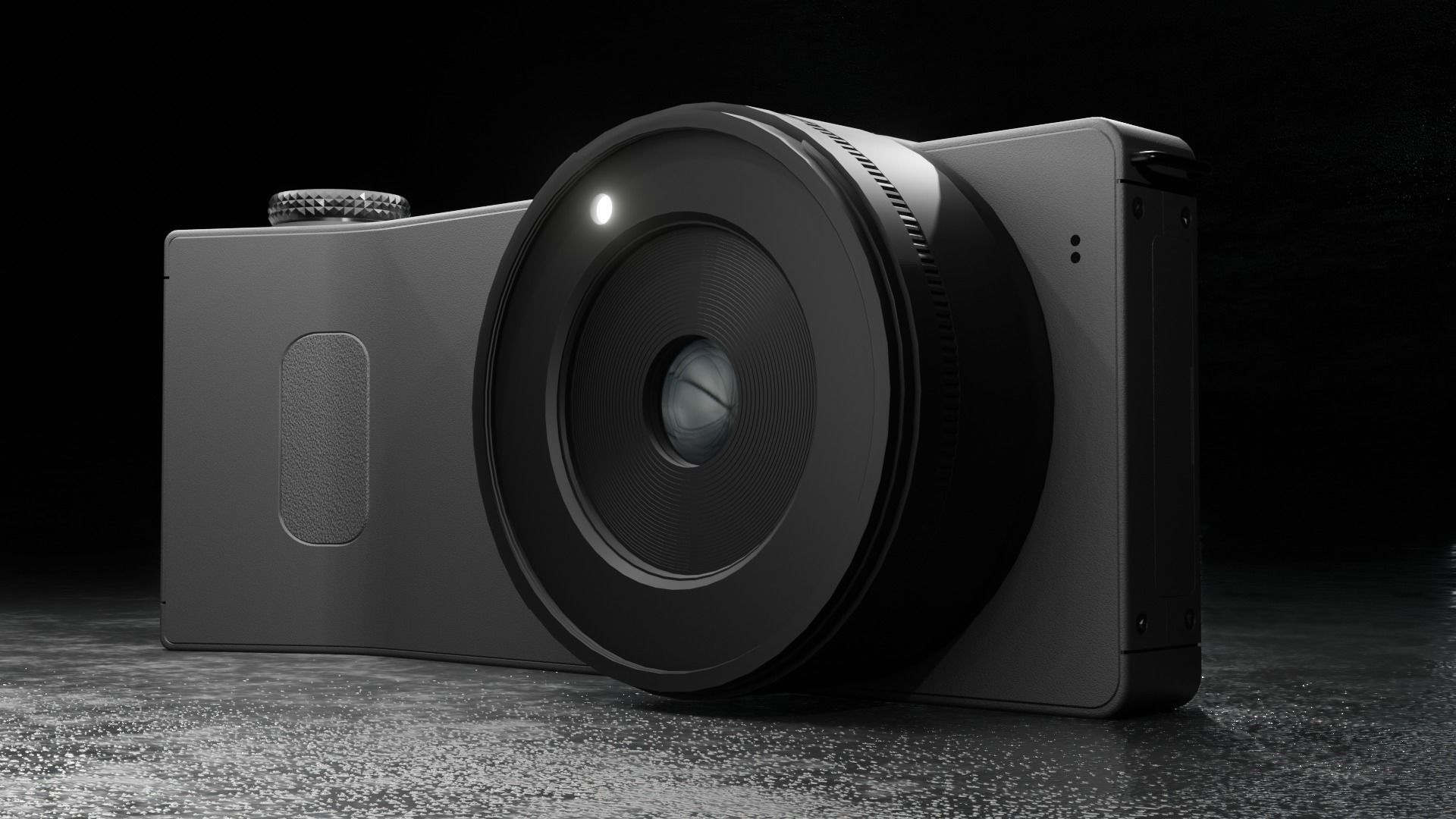 Camera compact 3D model_4