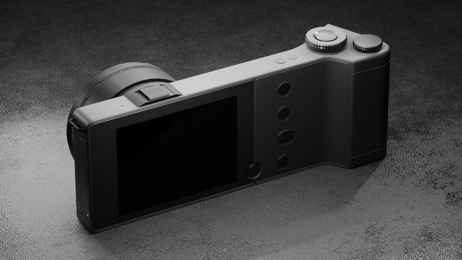 Camera compact 3D model_5