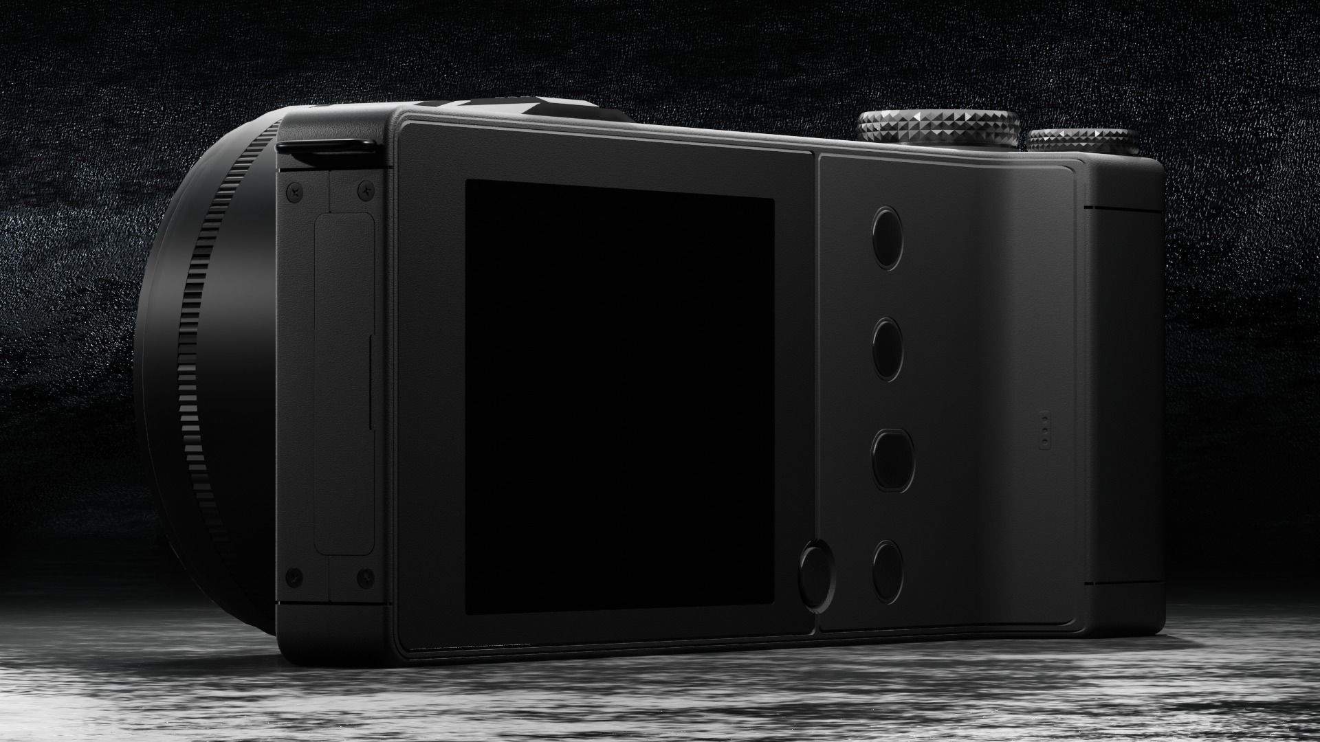 Camera compact 3D model_1