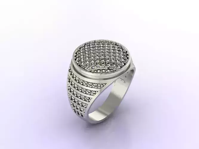 Gents Ring  - STL READY FILES 