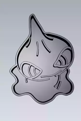Pokemon Shuppet Cookie Cutter Stamp Cake Decorating