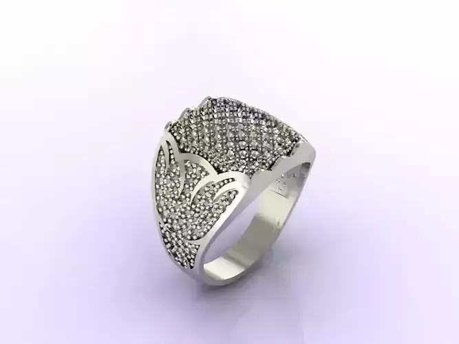 Gents Ring  - STL READY FILES 